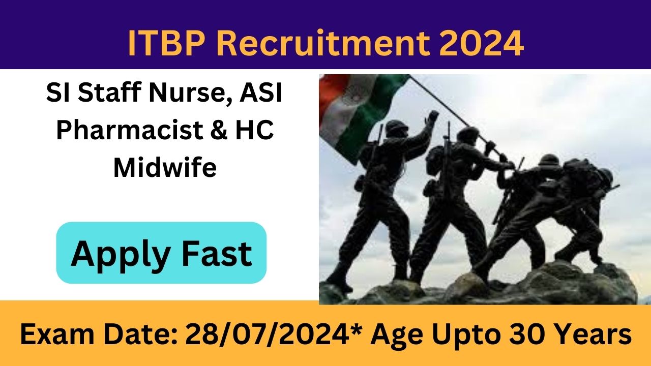 itbp recruitment 2024, ITBP Recruitment 2024 notification PDF download, ITBP Recruitment 2024 apply online, ITBP Recruitment 2024 last date