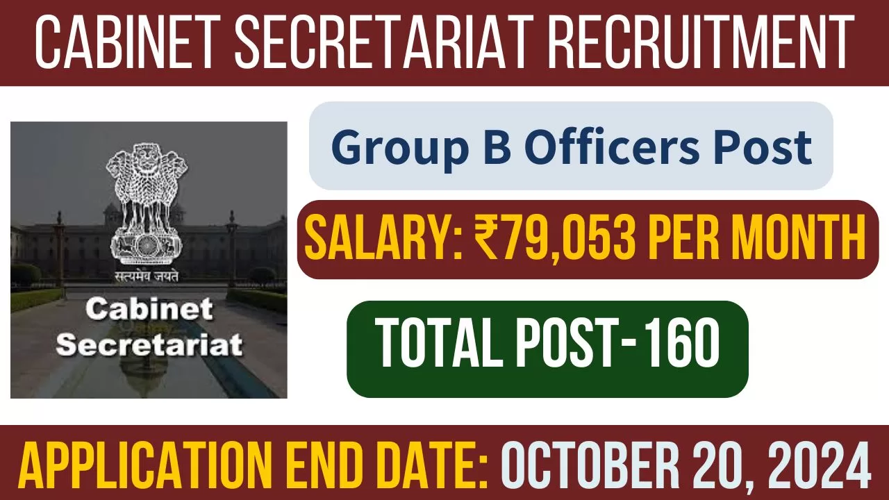 Cabinet Secretariat Recruitment