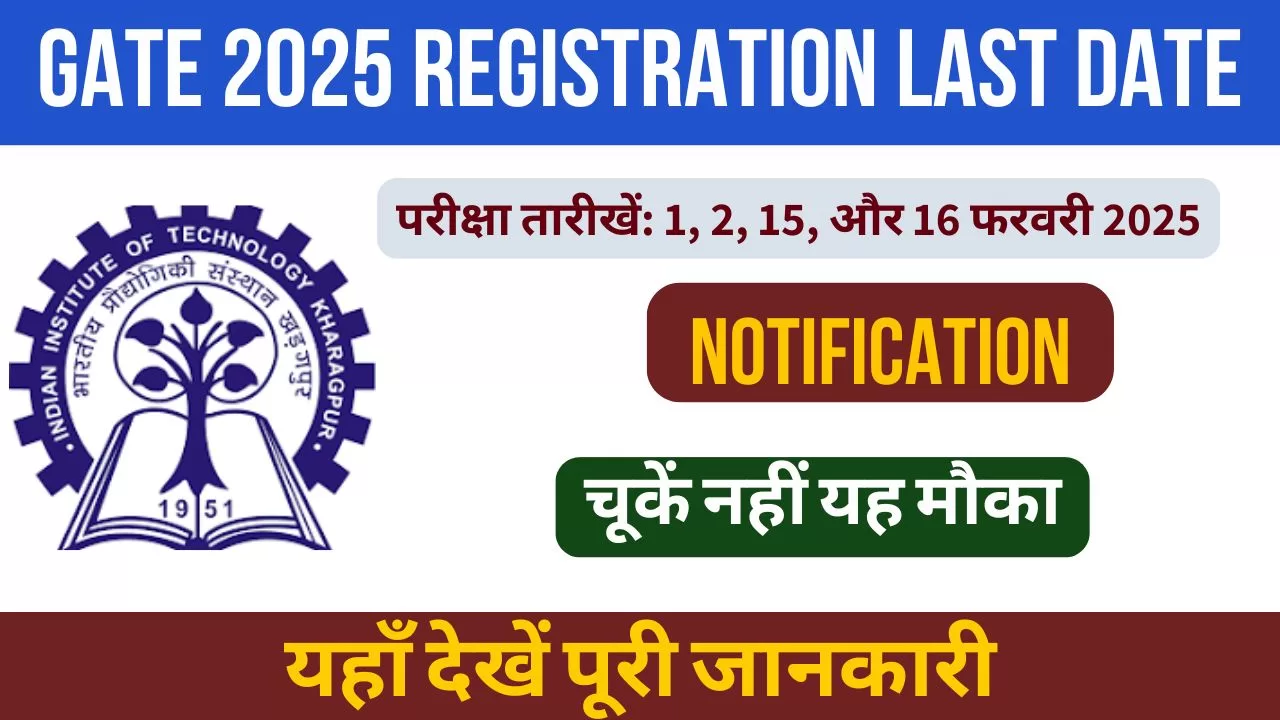 gate 2025 registration, gate 2025 registration last date gate registration,