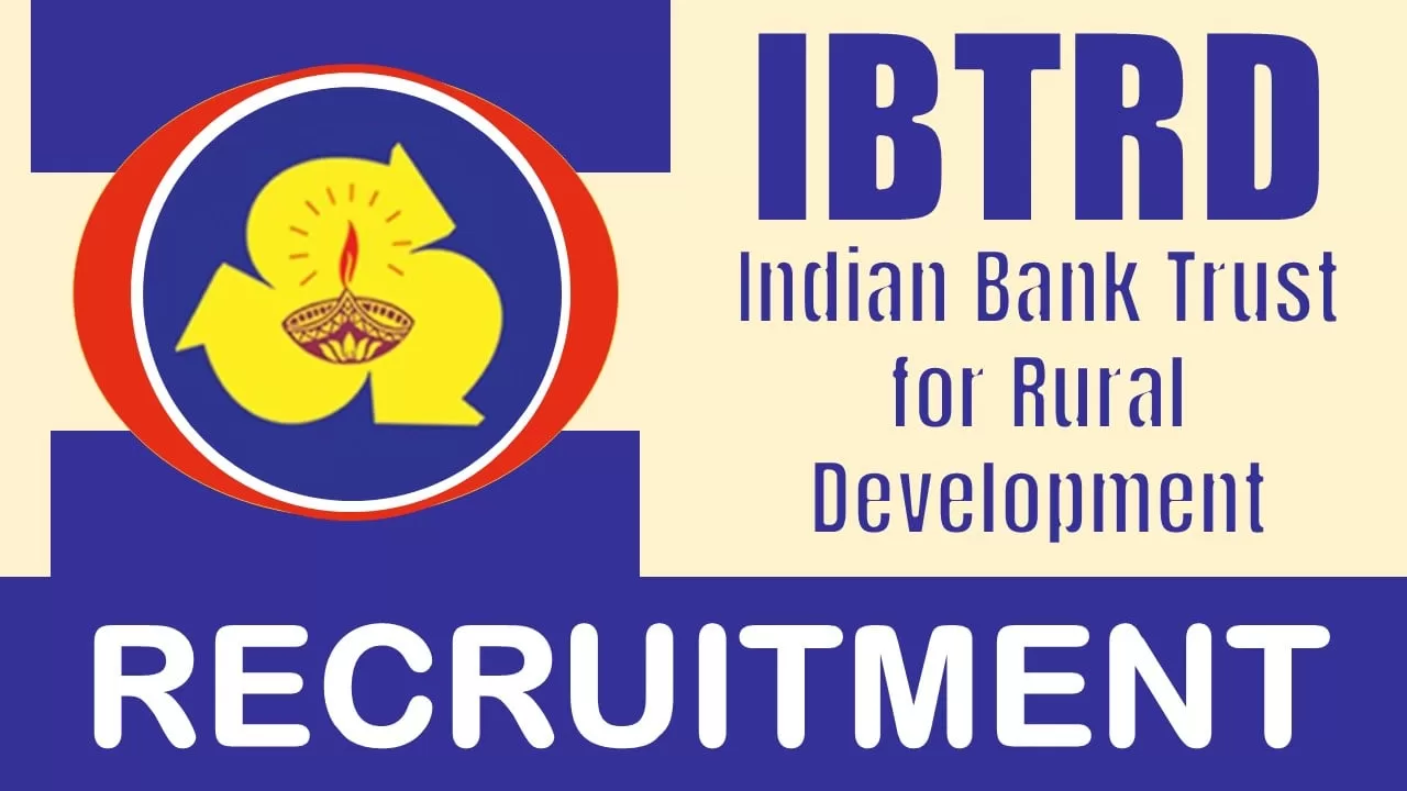 अगर आप बैंकिंग क्षेत्र से रिटायर्ड हैं और फाइनेंशियल लिटरेसी में रुचि रखते हैं, तो IBTRD Recruitment 2024 आपके लिए बेहतरीन अवसर लेकर आया है। Indian Bank Trust for Rural Development (IBTRD) ने फाइनेंशियल लिटरेसी काउंसलर (FLC) पद के लिए पुडुचेरी में आवेदन आमंत्रित