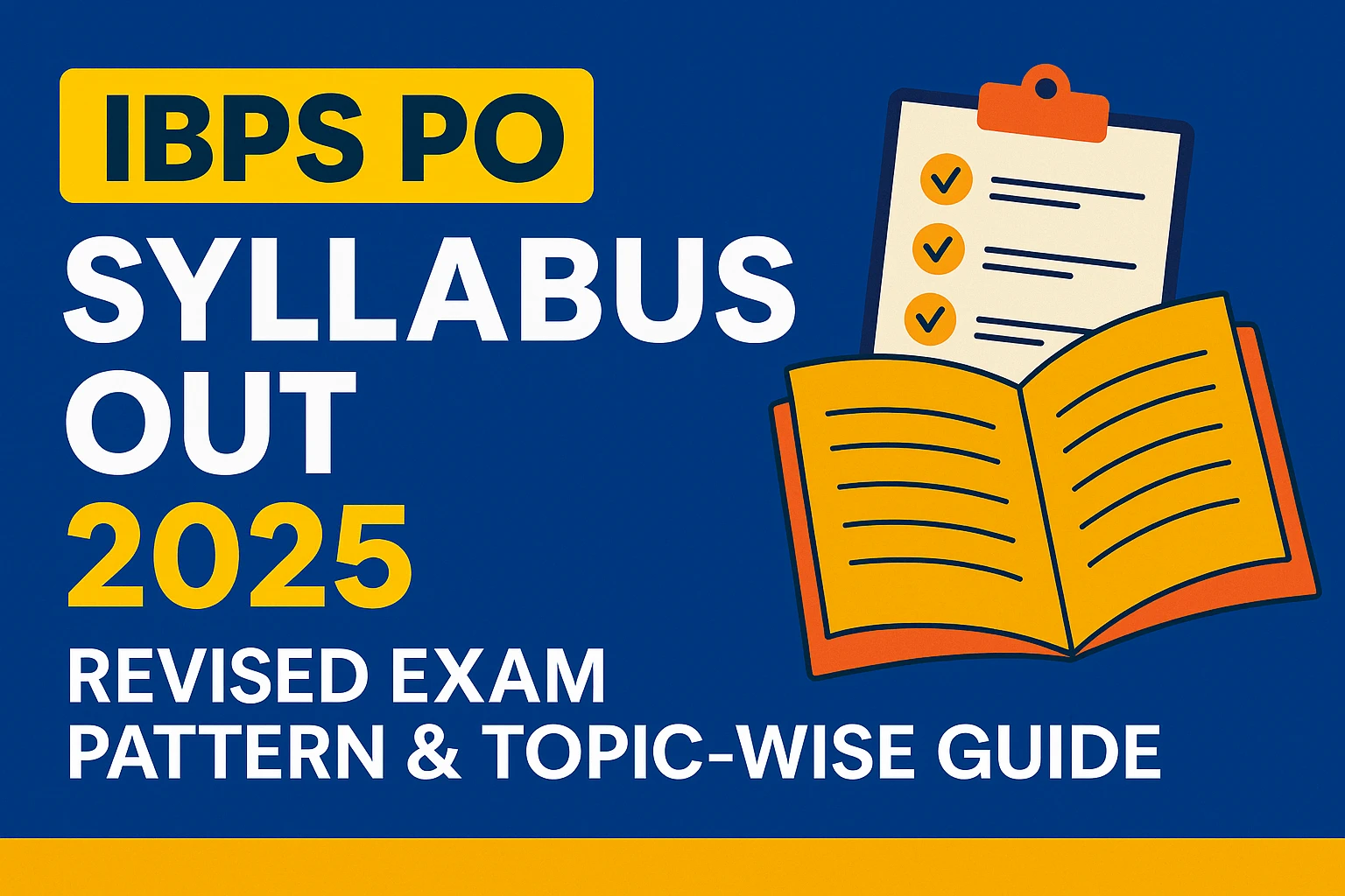 IBPS PO Syllabus 2025