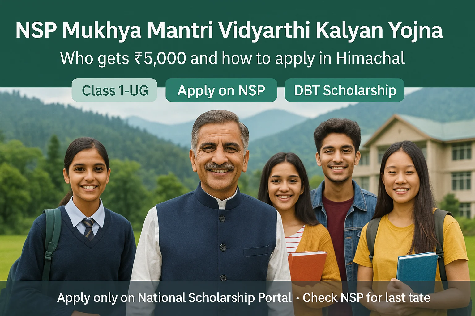 nsp mmvky 2025, mmvky himachal scholarship, hp student scholarship 2025, nsp apply himachal, who gets 5000 scholarship,