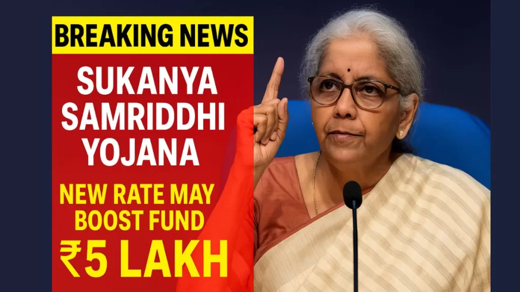 Sukanya Samriddhi Yojana interest rate 2025, SSY new rate October 2025, SSY interest hike impact, Sukanya Samriddhi Yojana maturity value, SSY calculator 2025, government savings scheme girls