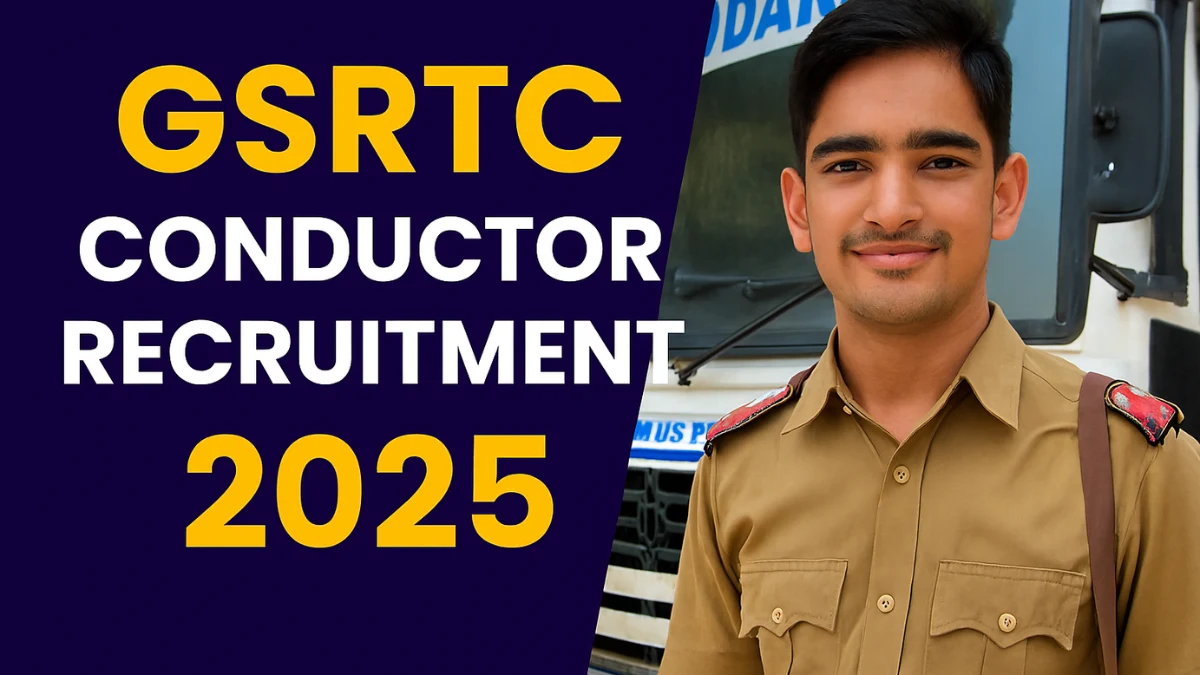 GSRTC Conductor Recruitment