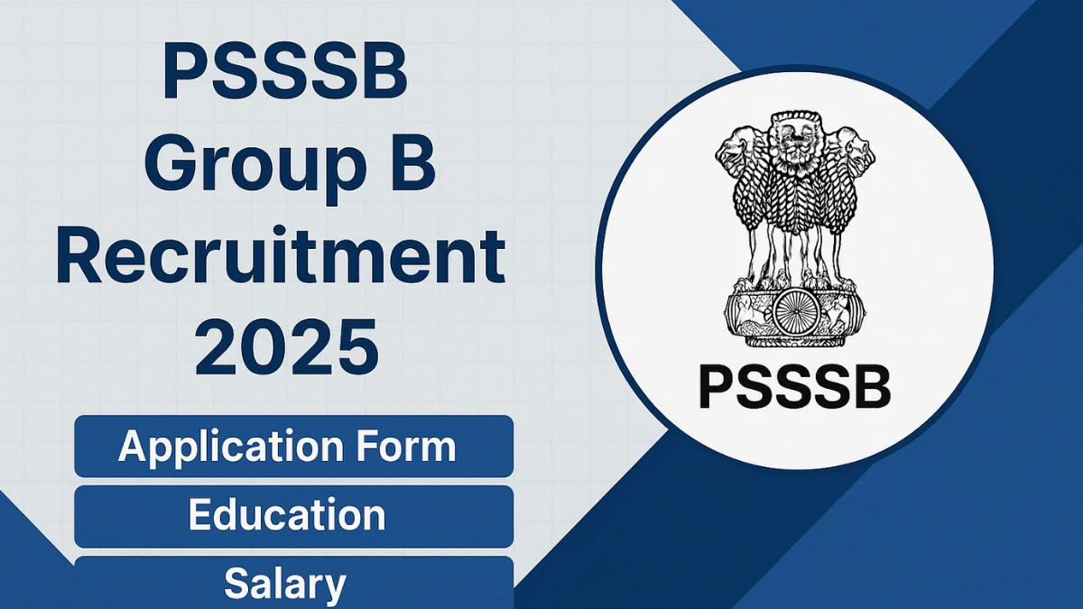 PSSSB Group B Recruitment