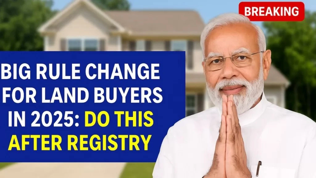 New Land Registry Rule 2025, Dakhil Kharij 2025, Land Ownership Rules in India 2025, Mutation of Land Records 2025, Property Ownership After Registry, Registry and Mutation Process 2025, How to Become Legal Owner After Registry, Land Registration Rule Change 2025, Property Mutation Process in India 2025,