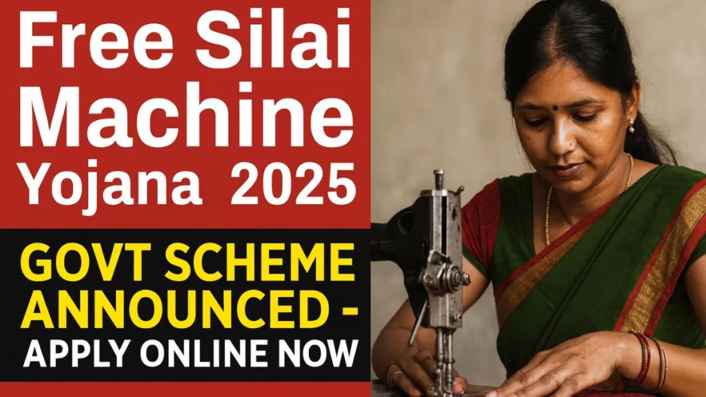 free silai machine yojana 2025, free sewing machine scheme 2025, apply online for sewing machine, silai machine yojana eligibility, ₹15000 scheme for women, women empowerment schemes 2025, silai machine online form